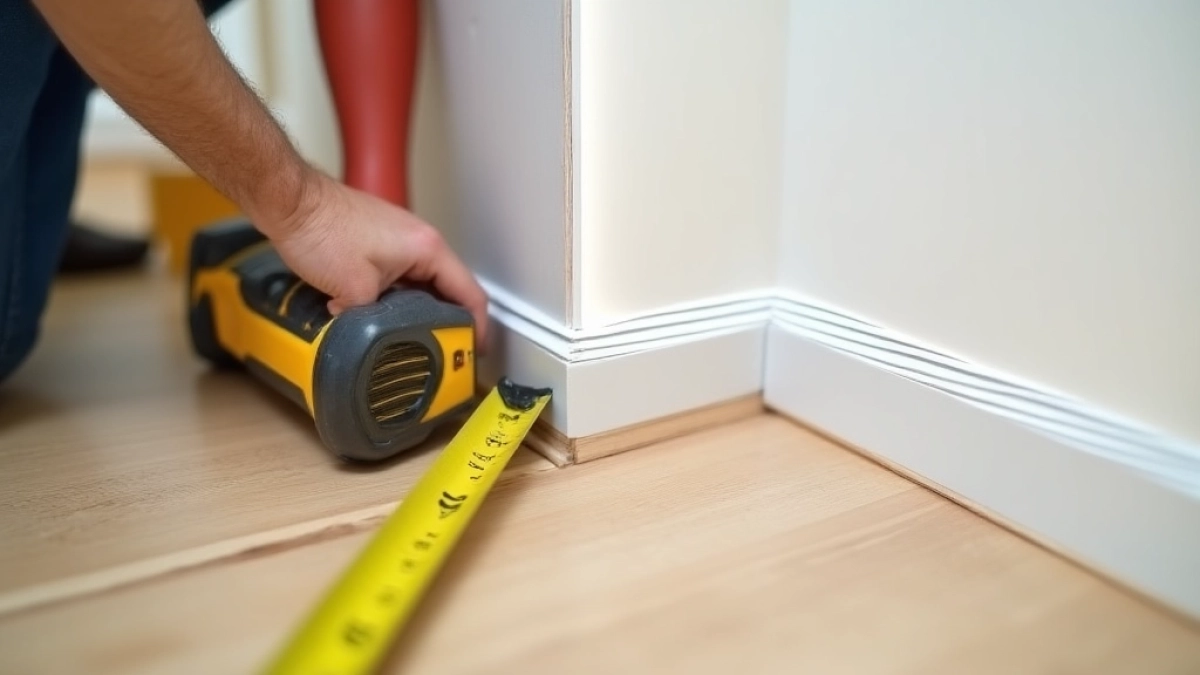 czym dociąć panele przy ścianie