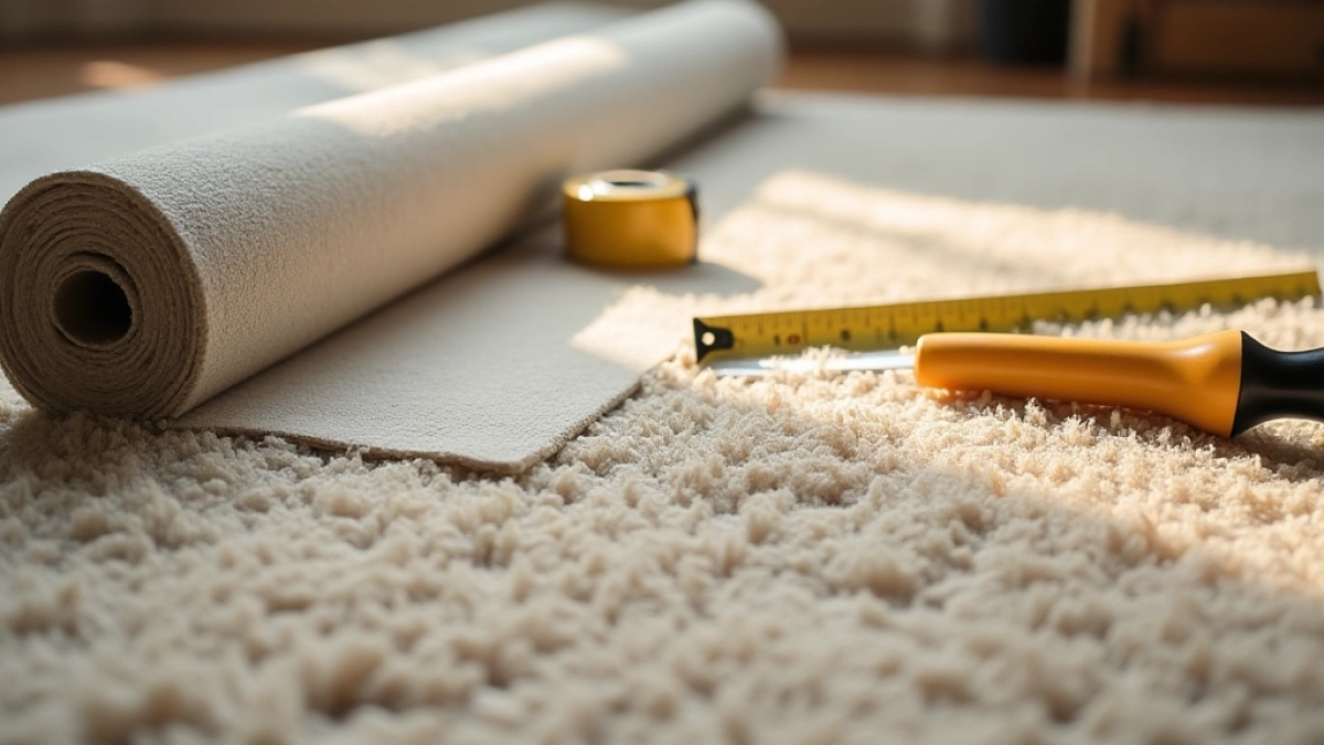 jak dociąć wykładzinę dywanową