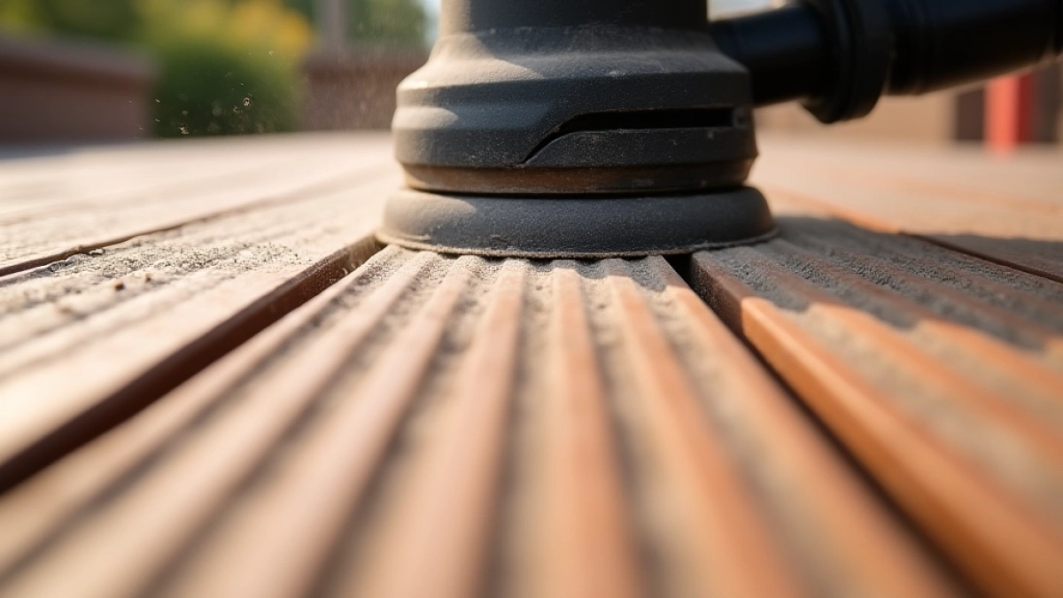 jak szlifować deskę ryflowaną