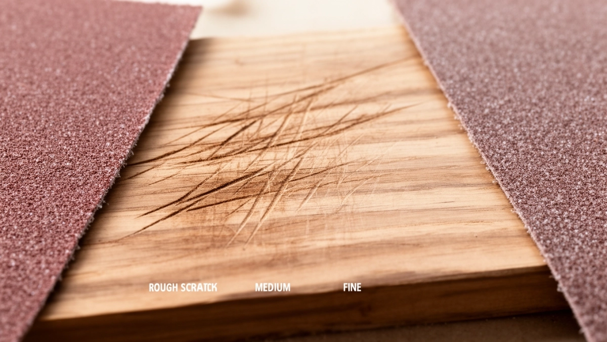 jaka grubość papieru do szlifowania drewna