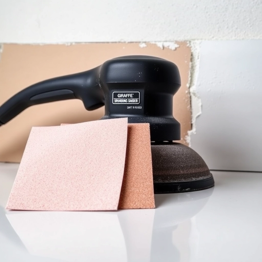 Jaki papier do szlifowania gładzi żyrafą?