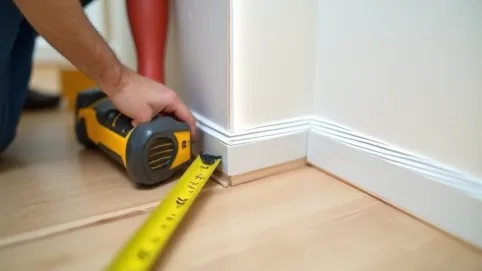 czym dociąć panele przy ścianie