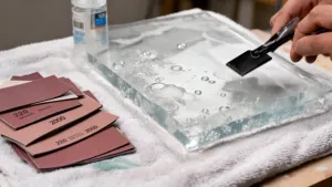 Jakim papierem szlifować żywicę epoksydową